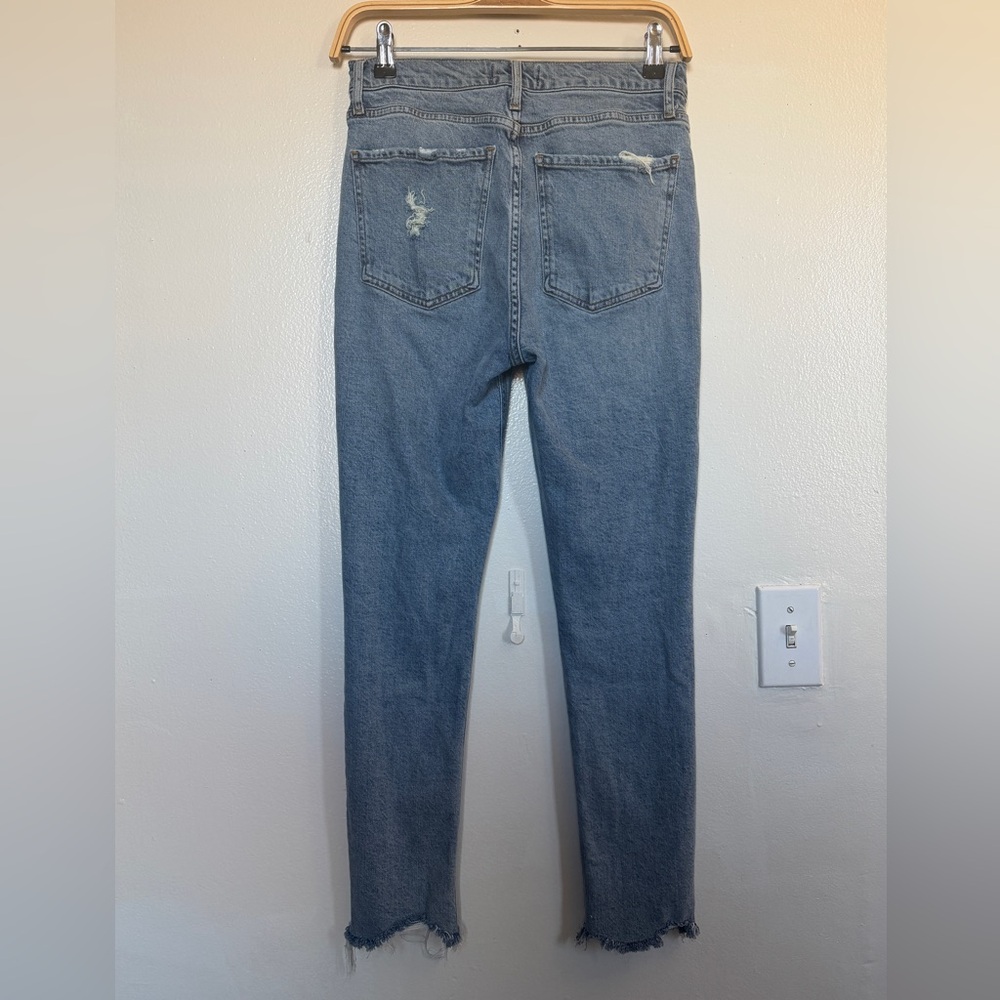 Agolde Light Blue Ankle Jeans - Picture 5 of 12